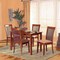 Baxton Studio Seda Modern and Contemporary Grey Fabric and Walnut Brown Finished Wood 5-Piece Dining Set 174-9879-8959-Zoro - alternate 8